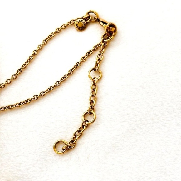 J. Crew Clear Crystal Cluster Necklace prom date night dark romantic vintage - Picture 3 of 6